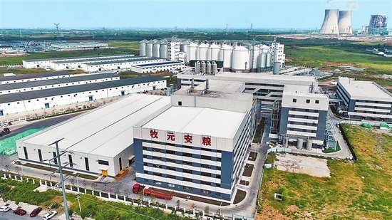河南牧原安粮合成生物技术有限公司。 牧原集团供图