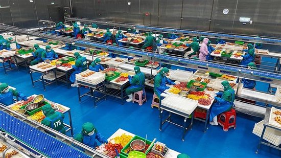 茂源肉业位于鹿邑的工厂。