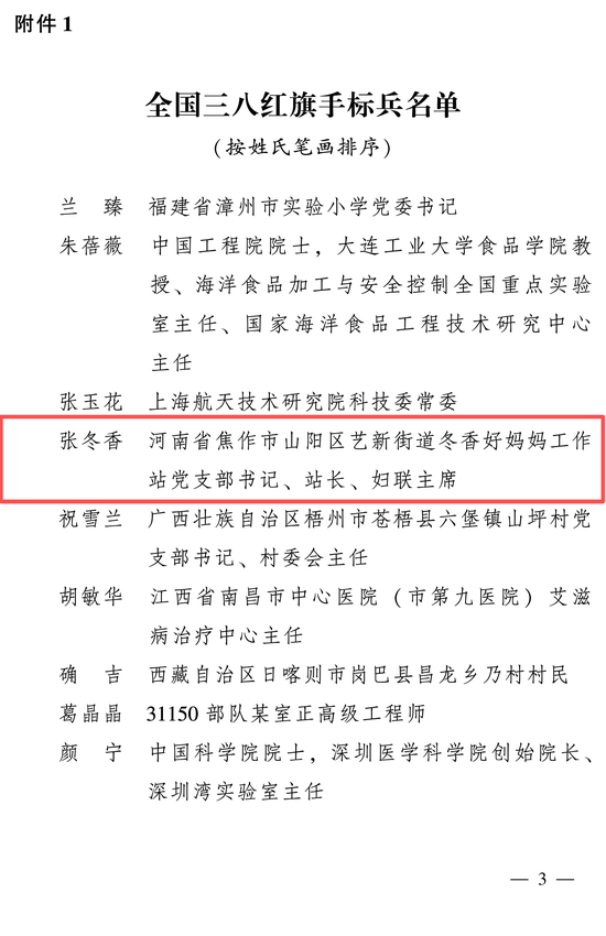 全國表彰！河南這些個人和集體上榜→