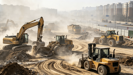 堪称工地“老烟枪”！河南多地给高污染非道路移动机械划禁区