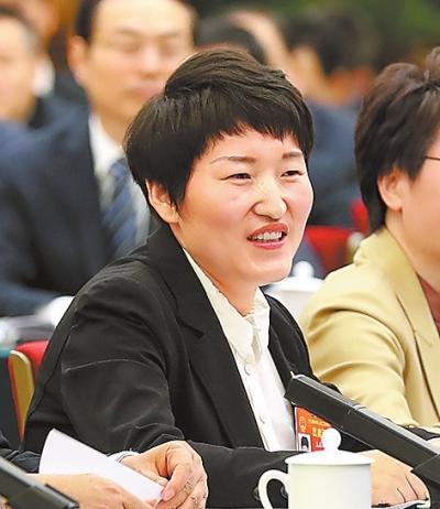 王杜娟 全国人大代表,中铁工程装备集团有限公司总工程师