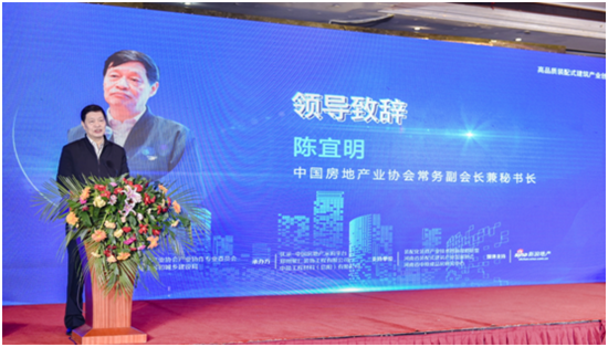 中国房地产业协会副会长兼秘书长 陈宜明