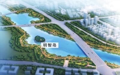 明智岛(金水区贾鲁湖湖心岛)规划图