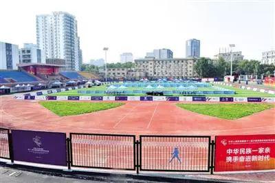 郑州市体育场木球比赛赛场 郑报全媒体记者 丁友明 图