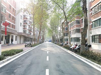 人和路通信線纜改造前后