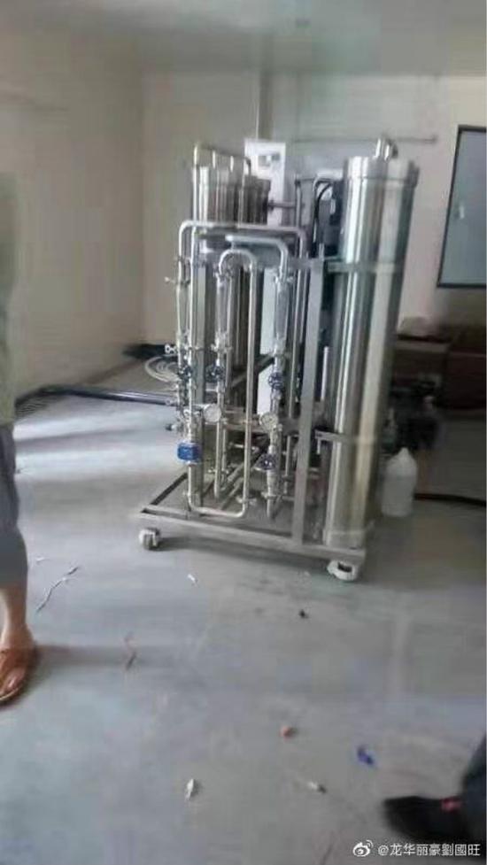 （網友圖 &nbsp;里面已經放置了一部分醫療設備）