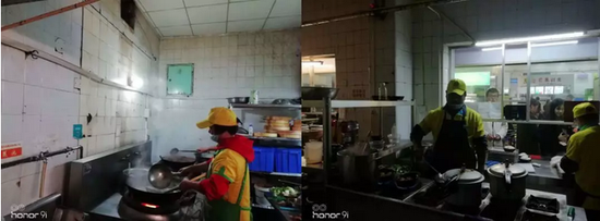 ▲部分灶頭未安裝集氣罩