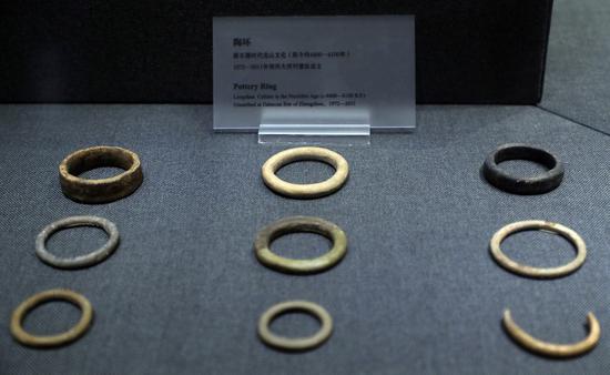 陶环,新时期时代龙山文化(距今约4400—4100年),1972年—2011年郑州大河村遗址出土