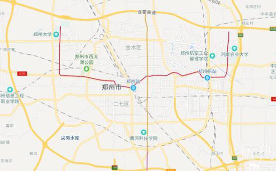 2018年郑州地图