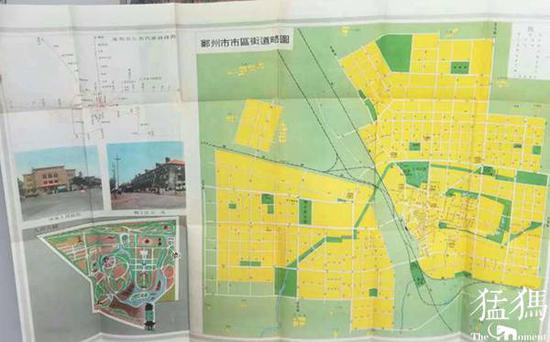 1956年的《郑州市市区街道略图》