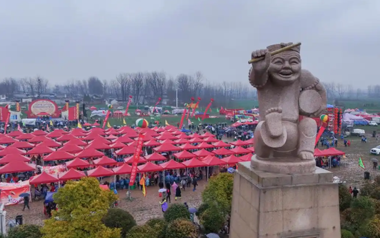 马街书会会场。