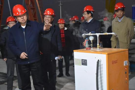 副省长徐光到社旗县检查周南高速社旗段建设情