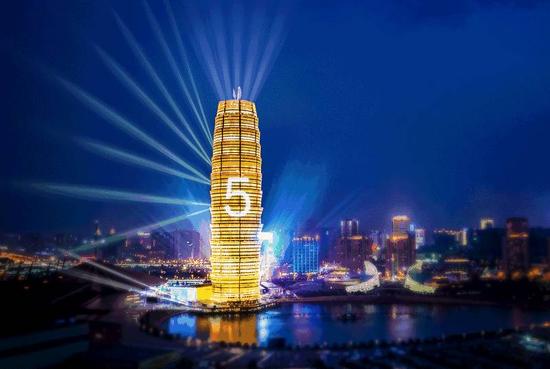 跨年夜郑州大玉米将上演灯光视频秀 错过再等一年_新浪河南_新浪网