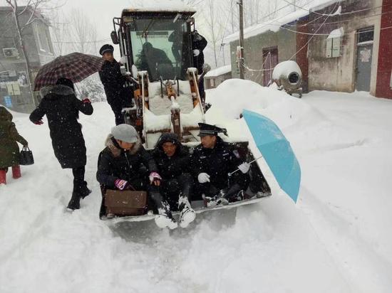 这就是雪后的河南