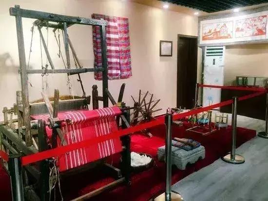 ▲中国农耕社会土棉布生产技术