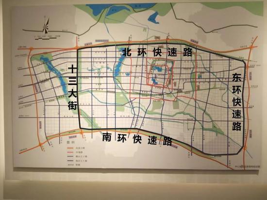 三环四环为片区交通环