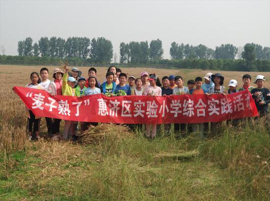 农耕文化研学旅行新案例—惠济区实验小学“麦子熟了”研学课程纪实