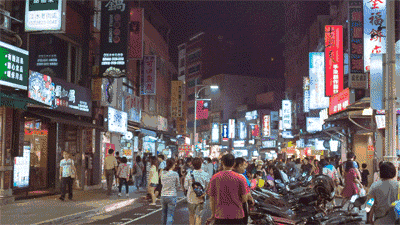 台北老巷间