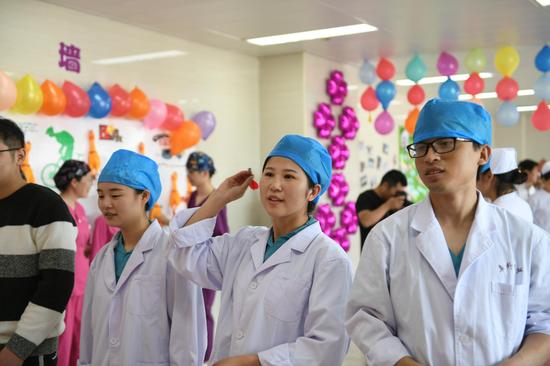 作累了?阜外华中减压体验馆为医护工作者释放压力