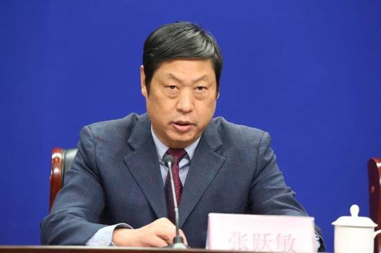 河南省体育局副巡视员张跃敏