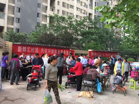 宣傳活動現(xiàn)場（劉爽 攝）