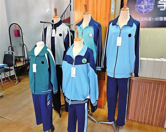 濮阳市公开选出的部分校服款式