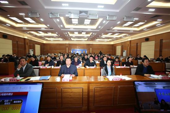 全省檢察機關第四屆偵查監督精品案件評審會現場