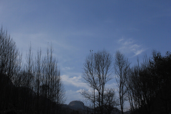 太行山深處的清幽景色