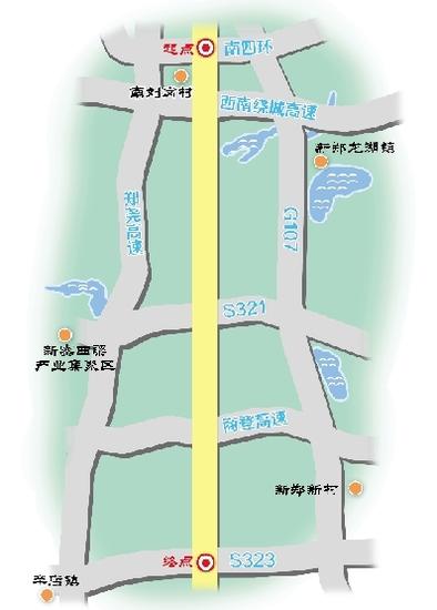 大学路南延工程下月底前贯通