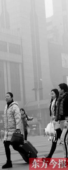 鄭州的霧霾天