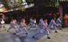 少林武僧们表演