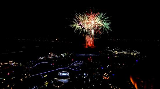 方特飄雪圣誕節