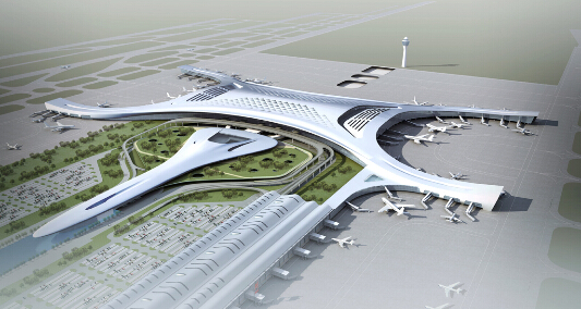 新郑机场T2航站楼通航 中建三局创建设速度之
