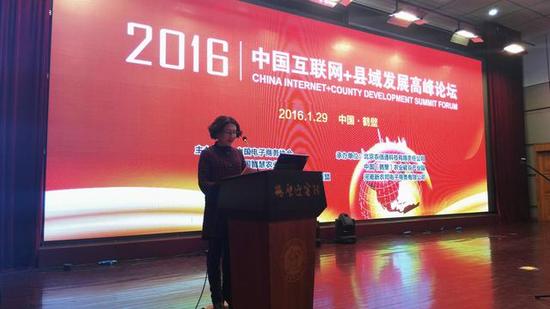 2016中國互聯網+縣域發展高峰論壇在鶴壁舉行