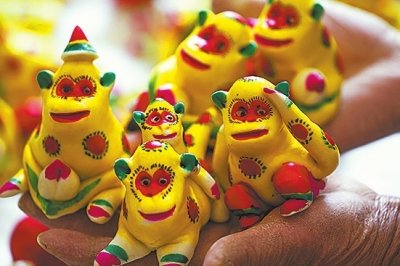 民俗與猴 （王天定攝）