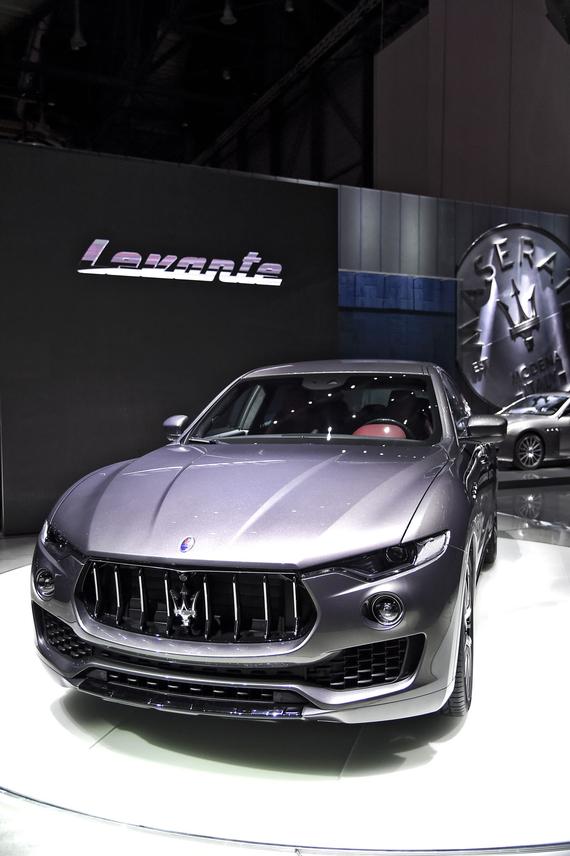 玛莎全新SUV LEVANTE日内瓦车展全球首发
