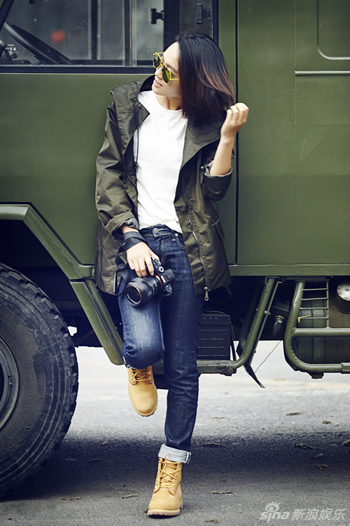 朱丹演绎帅酷拳击风_焦作频道