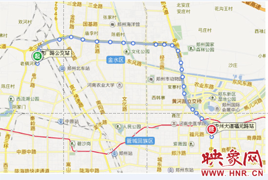 开通试运行的B6路