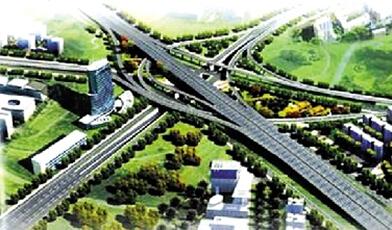 “郑州最复杂立交桥”即将通车