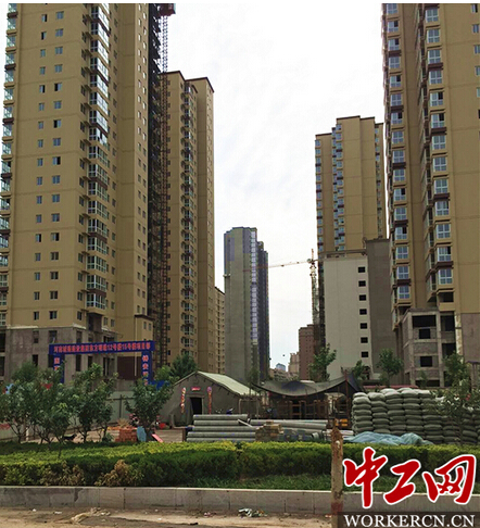安阳一安置房项目推进缓慢 村民在外漂泊六年