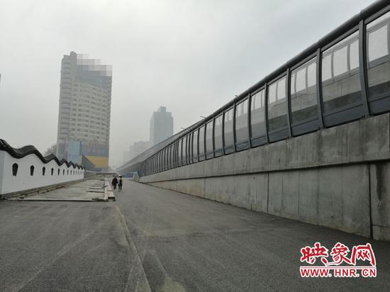 农业路考点沿线已停止一切施工生产