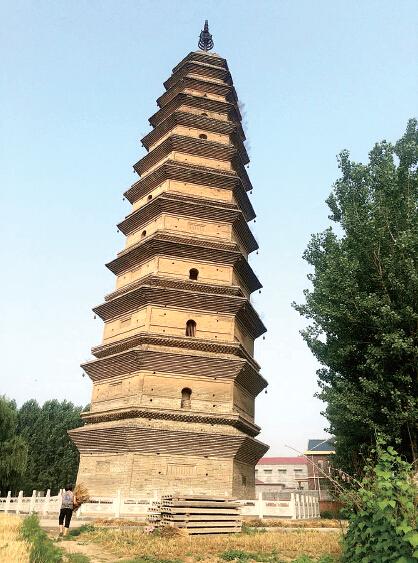 黃河這邊有個鄭州斜塔 黃河那邊原陽也有個斜塔