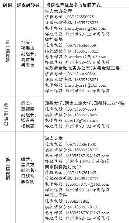 河南第二轮巡视启动 10个巡视组进驻31家单位