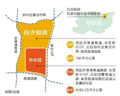 郑东新区白沙组团