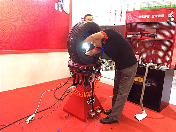 泰克中国轮胎修补技术郑州赛区精彩上演_郑州