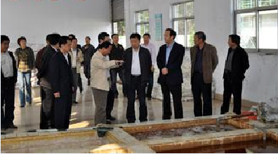 瑞贝卡相关领导实地考察