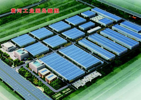 工业园鸟览图