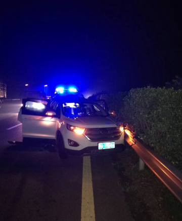 連霍高速鄭州段兩車追尾致車禍