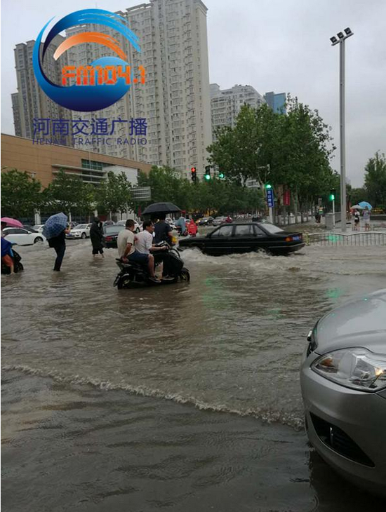 市区晚高峰积水路段大盘点
