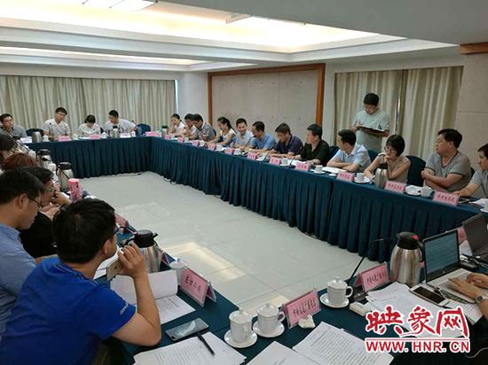 郑徐客专新闻通气会现场